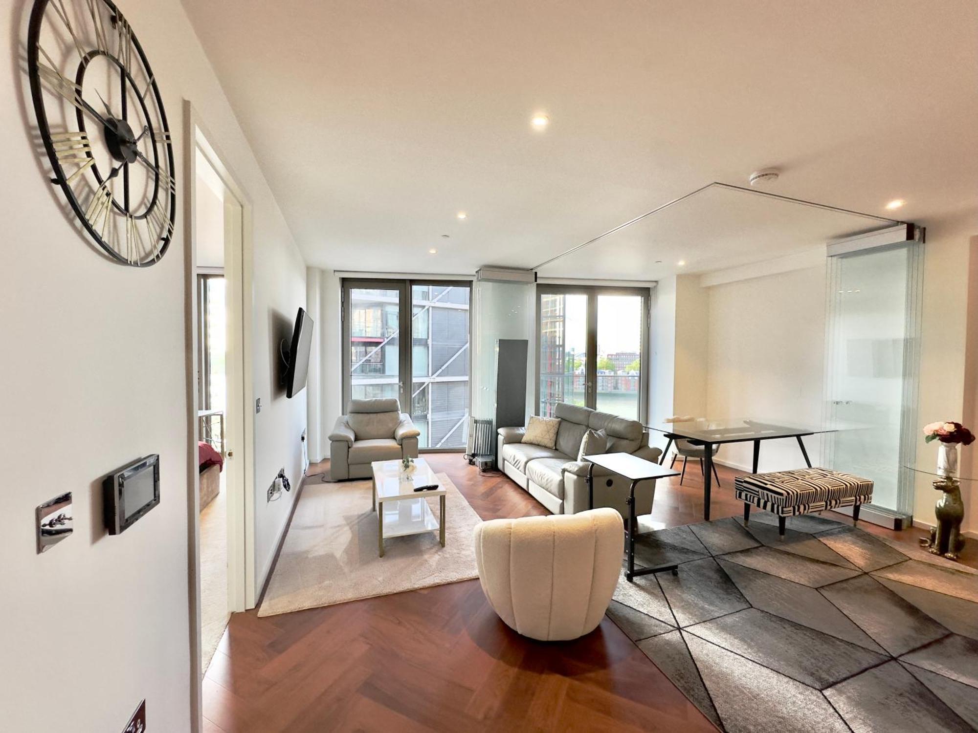 Lavish Penthouse River View Fast Wifi - Luxurylondonstays Luaran gambar