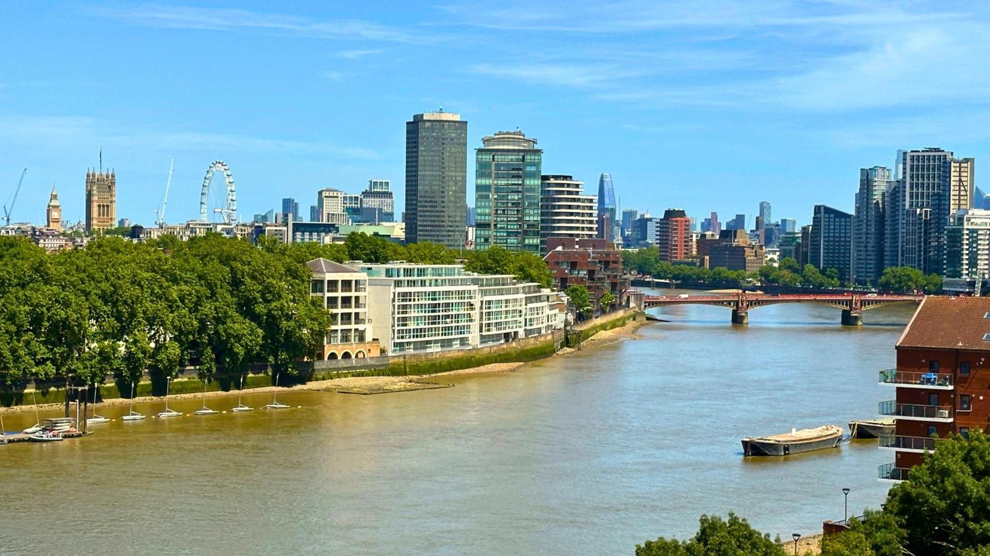 Lavish Penthouse River View Fast Wifi - Luxurylondonstays Luaran gambar